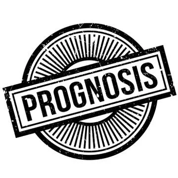 Prognosis rubber stamp Stock Illustration