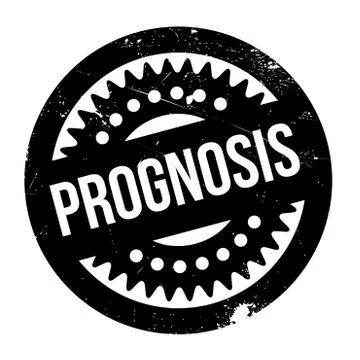 Prognosis rubber stamp Stock Illustration