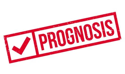 Prognosis rubber stamp Stock Illustration