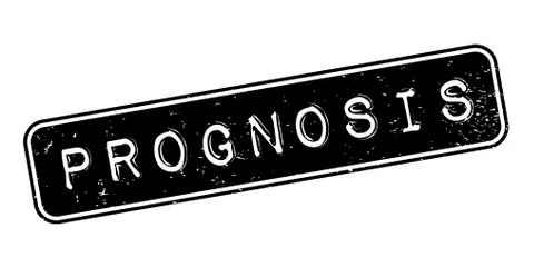 Prognosis rubber stamp Stock Illustration