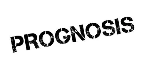 Prognosis rubber stamp Stock Illustration