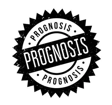 Prognosis rubber stamp Stock Illustration