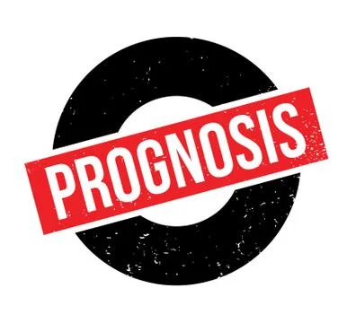 Prognosis rubber stamp Stock Illustration