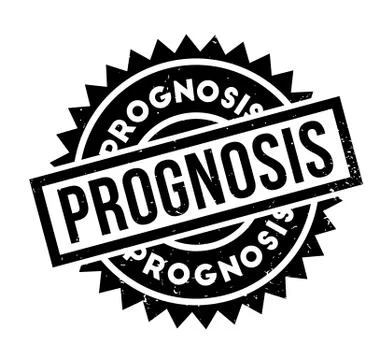 Prognosis rubber stamp Stock Illustration