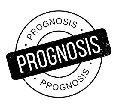 Prognosis rubber stamp Stock Illustration