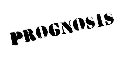 Prognosis rubber stamp Stock Illustration