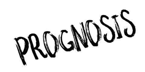Prognosis rubber stamp Stock Illustration