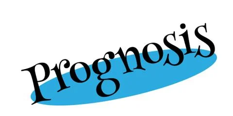 Prognosis rubber stamp Stock Illustration