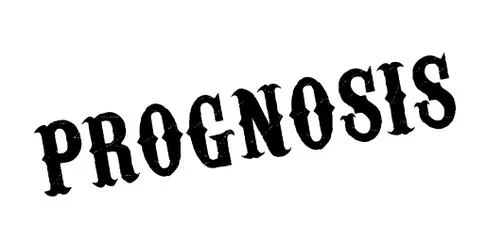 Prognosis rubber stamp Stock Illustration