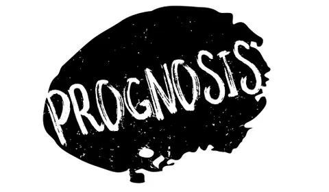 Prognosis rubber stamp Stock Illustration