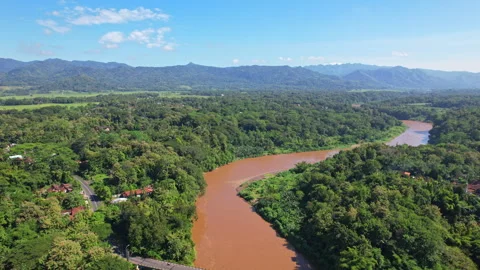 Progo river, in Sleman regency, Yogyakarta area, Java island, Indonesia Stock Footage 339294122