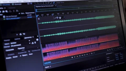 Program Adobe Audition Video stock 132125947