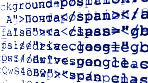 Program code background. Stock Footage 58913671