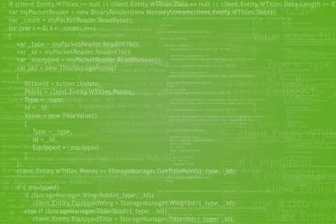 Program code background 스톡 일러스트