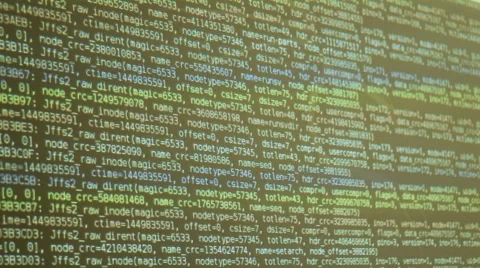 Program code, c++ language Stock Footage 67645168