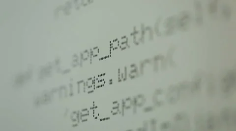 Program code, c++ language Stock Footage 67645754