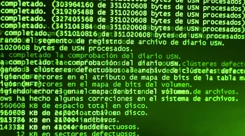 Program code Stock Footage 49809451