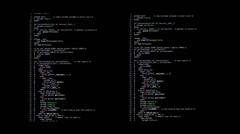Program Code Stock Footage 51388428