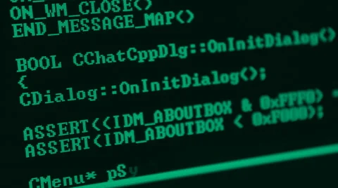 Program Code Stock Footage 58523259