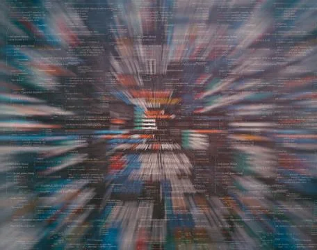 Program code Illustrazione stock