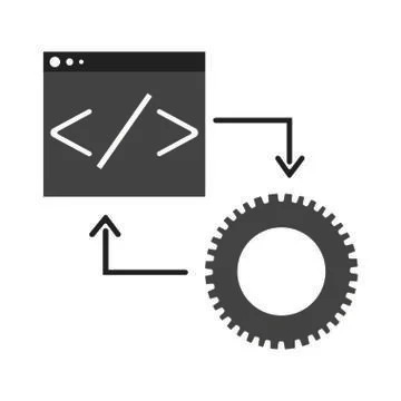 Program code image 库存插图