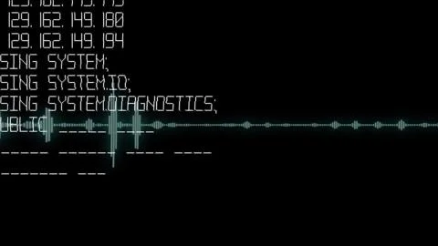 Program code on a monitor. Computer code, hacker. Software developer programming Stock Photos