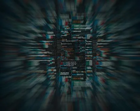 Program code Stockfoto's