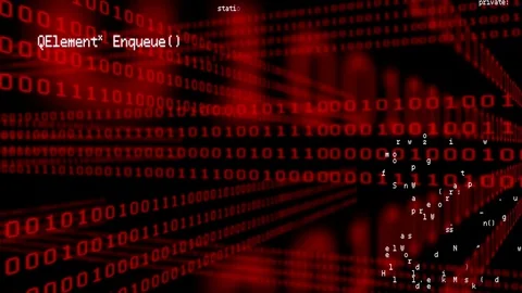 Program codes and binary codes Stock Footage 108882490