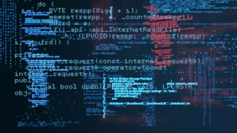 Program codes Stock Footage 107707044