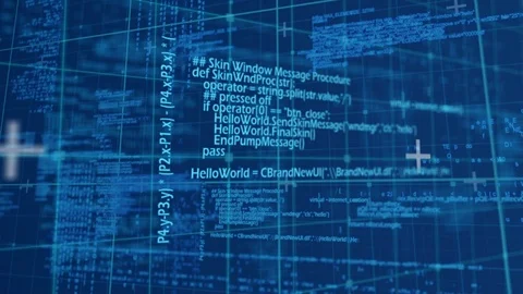 Program codes Stock Footage 107708724