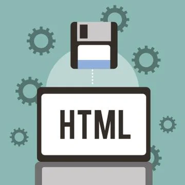 Program coding website Stock-Illustration