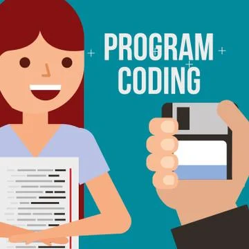 Program coding website Illustrazione stock