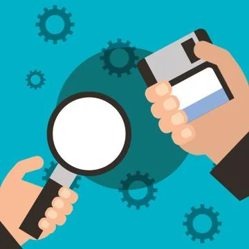 Program coding website Stock Illustration