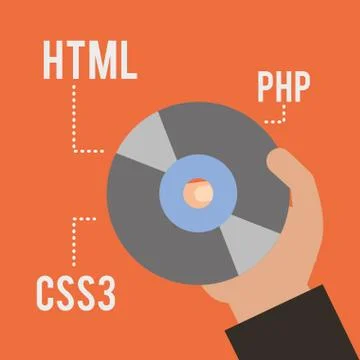 Program coding website Stock-Illustration