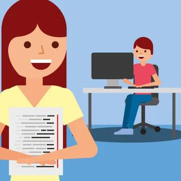 Program coding website Stock Illustration