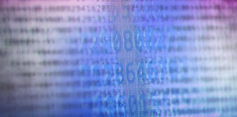 Program computer code Stock Photos