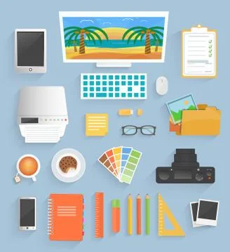 Program for design and architecture. Stock Illustration