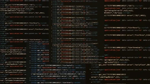 Program develope animation background. software programming animation. Stock Footage 224280561