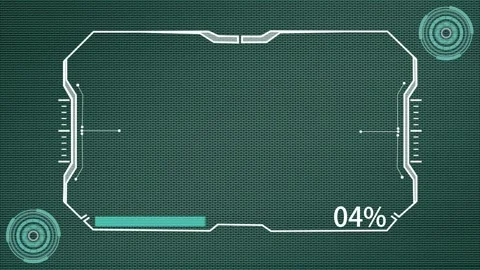 Program is downloading. Technology concept Stock Footage 131168756