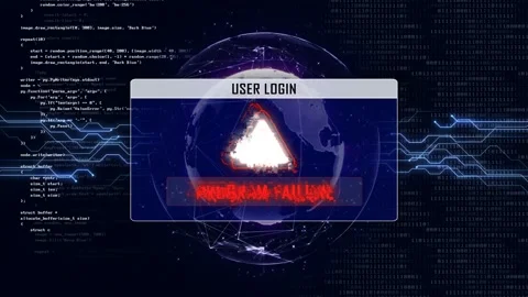 PROGRAM FAILURE and Earth Connections Network, Animation, Background, Loop Stock-Footage 161524711