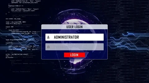 PROGRAM FAILURE and Earth Connections Network, Animation, Background, Loop Stock-Footage 168324626