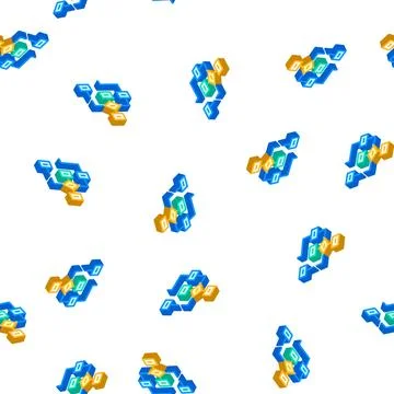 Program hierarchy isometric icon vector isolated illustration Stock Illustration