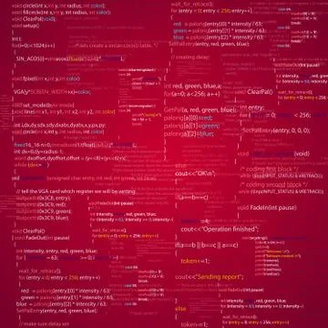 Program Illustrazione stock