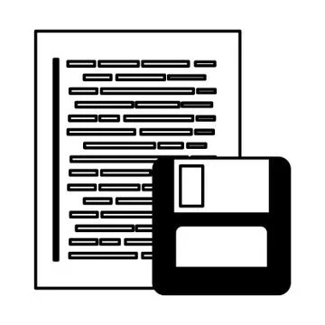 Program listing drive flash coding web development Stock Illustration