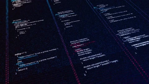 Program script of site. Animation. Changing site software code. Security hacking Stock Footage 149989571