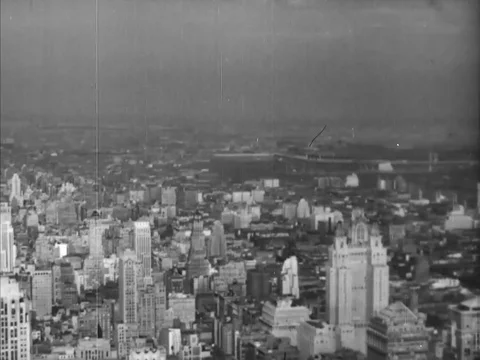 Program sent by special cable to New York City - 1939 Stock Footage 93109397