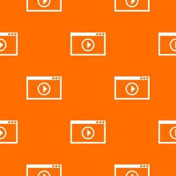 Program for video playback pattern seamless Stockillustratie