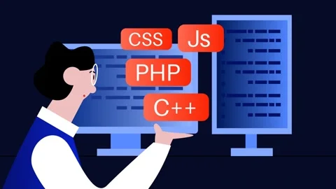 Programing language Stock Footage 295891968