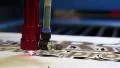 Programmable laser cutting HD Footage
