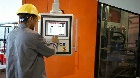 Programmable machine Stock Footage 24652683